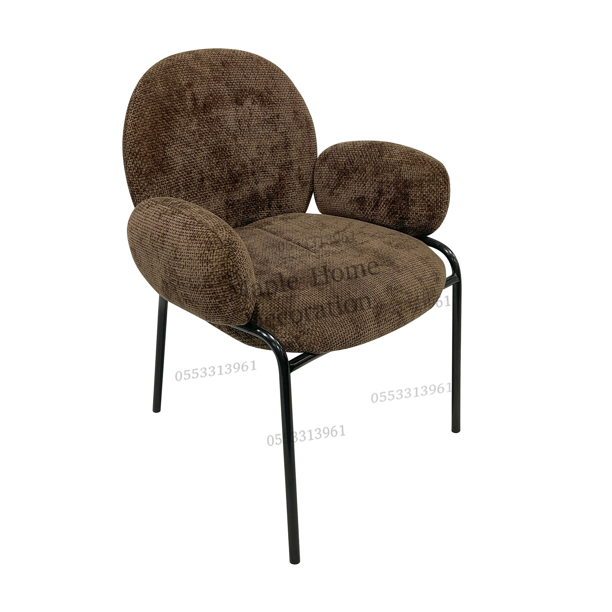 Dining Chairs Velvet Cushion Seat Chair Stainless Steel Golden Legs Dining Room Chair
