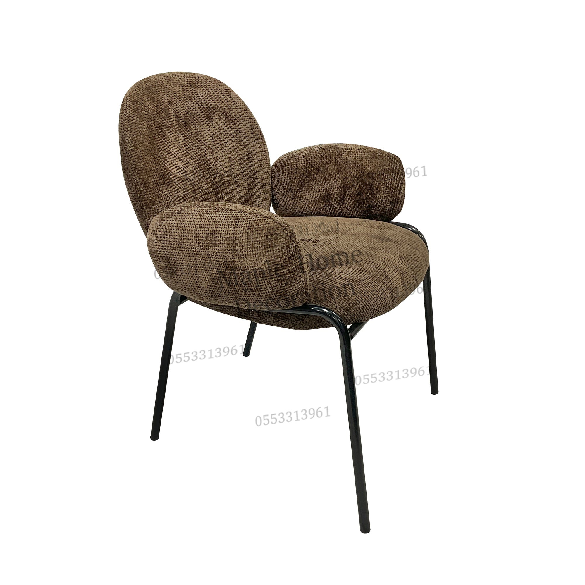 Dining Chairs Velvet Cushion Seat Chair Stainless Steel Golden Legs Dining Room Chair