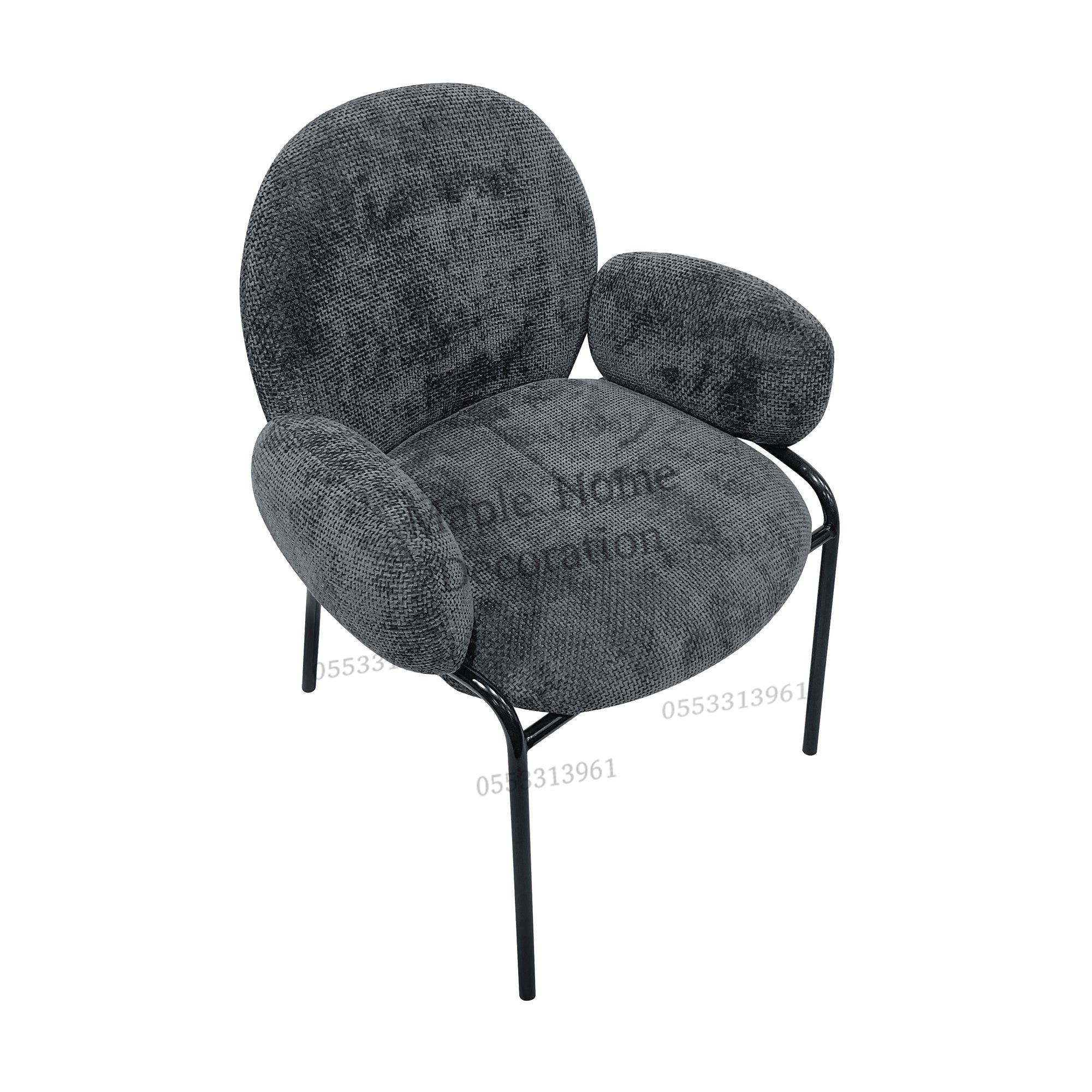 Dining Chairs Velvet Cushion Seat Chair Stainless Steel Golden Legs Dining Room Chair