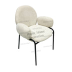 Dining Chairs Velvet Cushion Seat Chair Stainless Steel Golden Legs Dining Room Chair