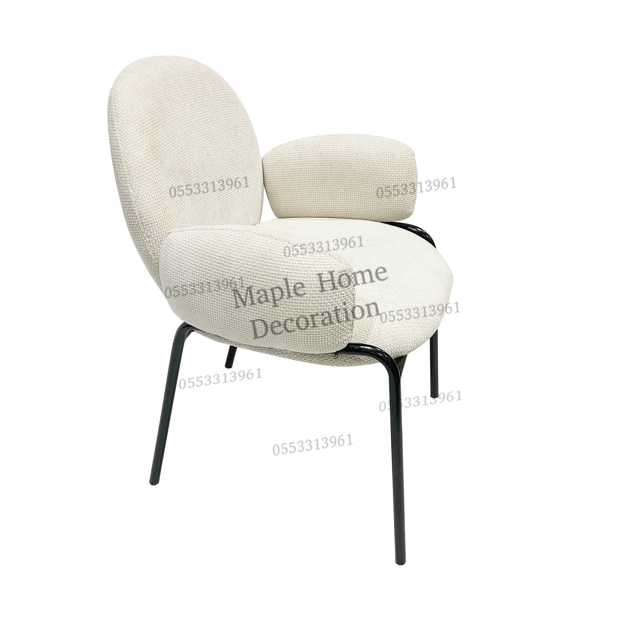 Dining Chairs Velvet Cushion Seat Chair Stainless Steel Golden Legs Dining Room Chair
