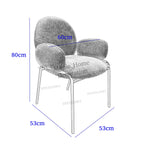 Dining Chairs Velvet Cushion Seat Chair Stainless Steel Golden Legs Dining Room Chair