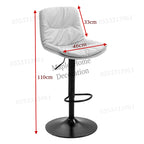 Adjustable Height Swivel Bar Stool Rotation, Stylish & Versatile Seating