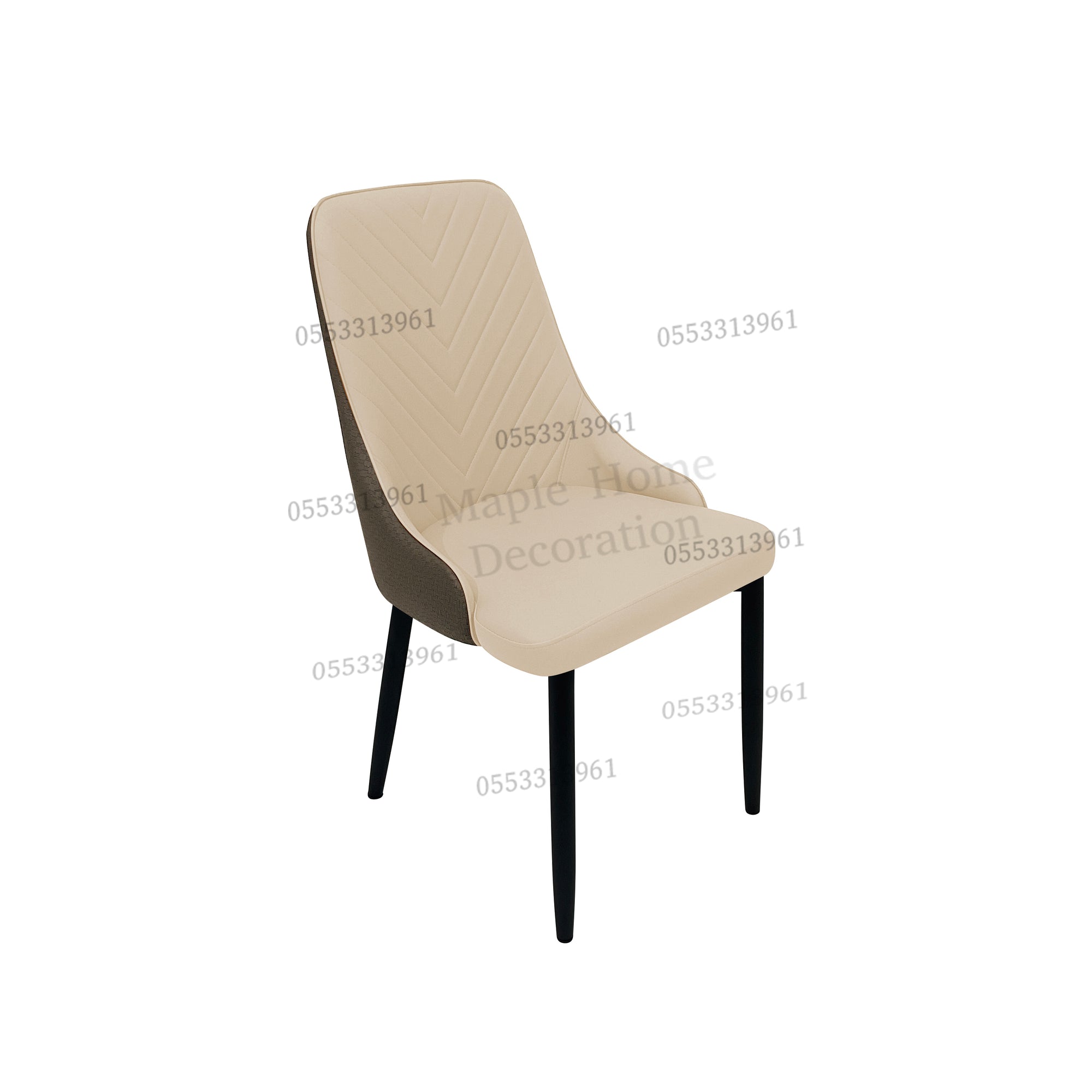 Dining Chairs Velvet Cushion Seat Chair Stainless Steel Golden Legs Dining Room Chair