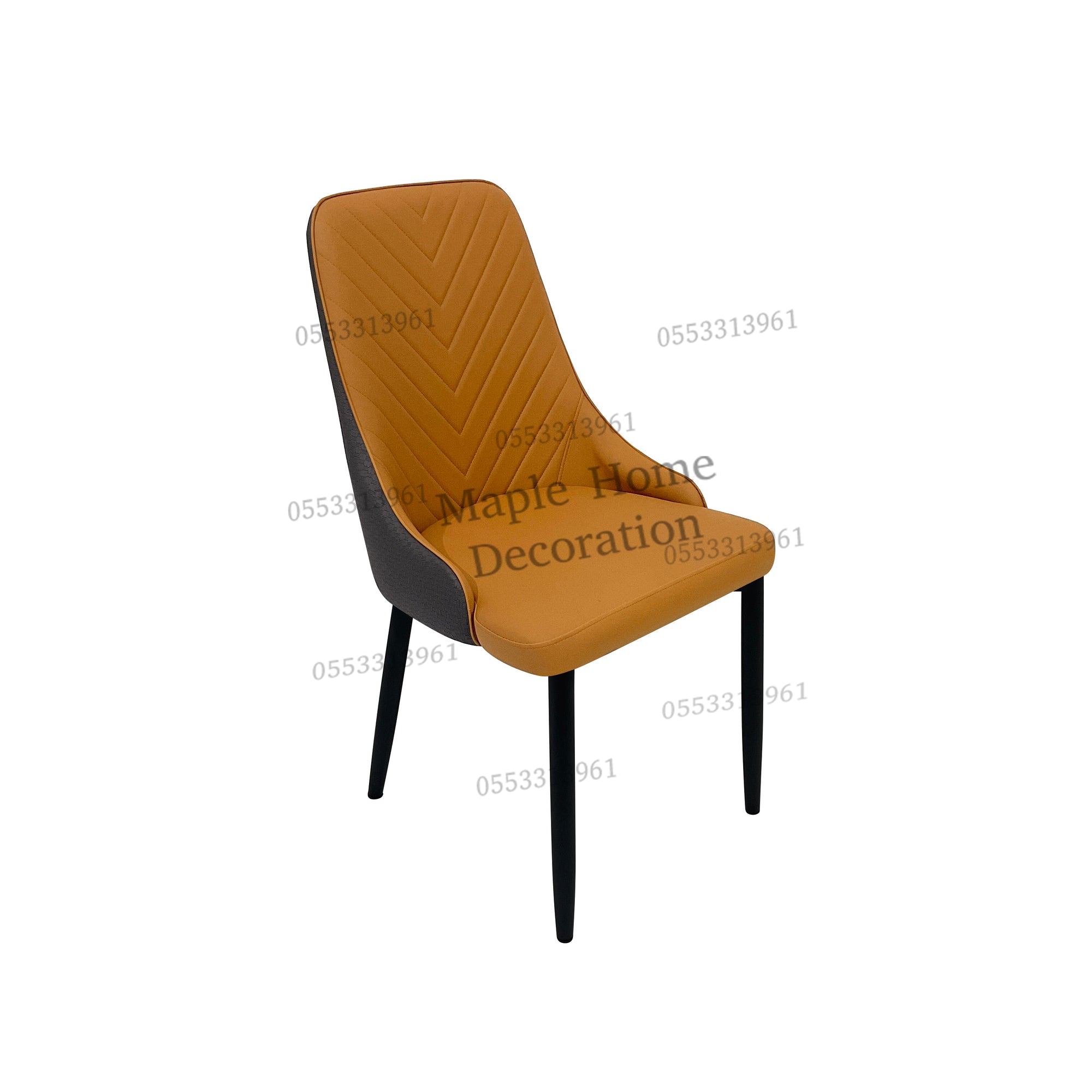 Dining Chairs Velvet Cushion Seat Chair Stainless Steel Golden Legs Dining Room Chair