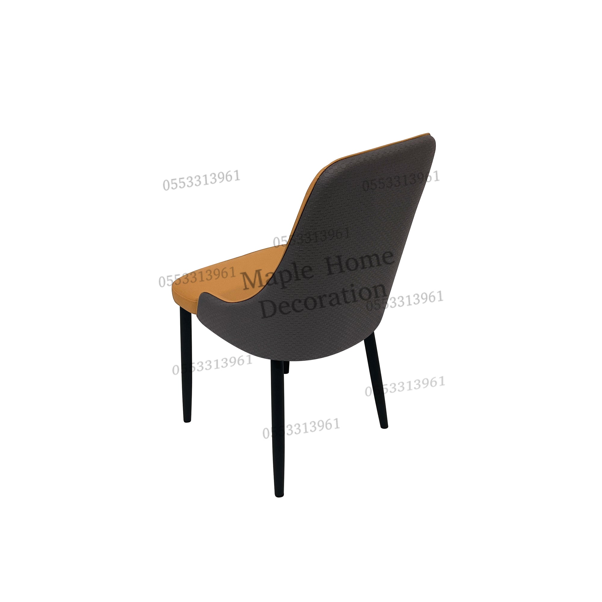 Dining Chairs Velvet Cushion Seat Chair Stainless Steel Golden Legs Dining Room Chair