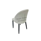 Dining Chairs Velvet Cushion Seat Chair Stainless Steel Golden Legs Dining Room Chair