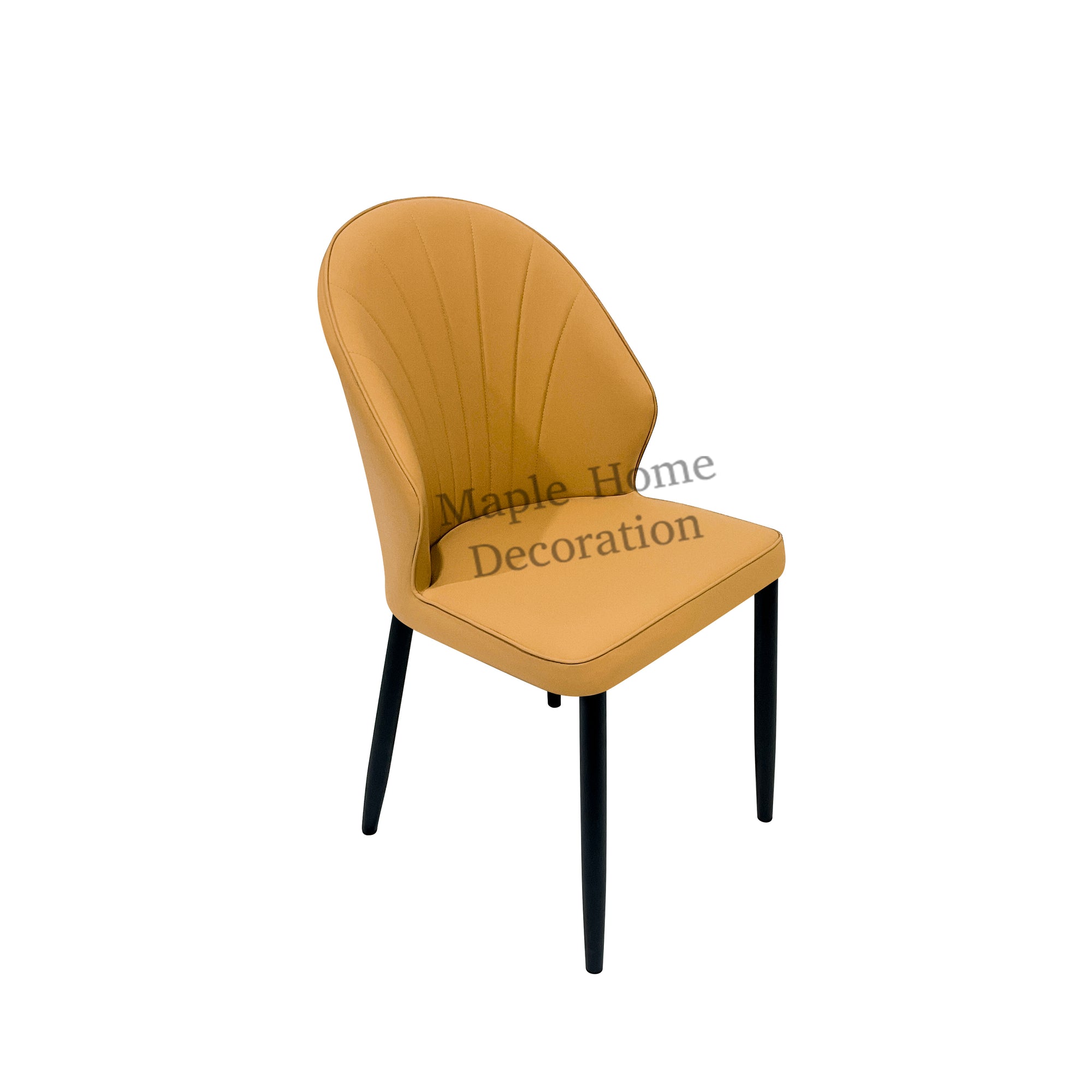 Dining Chairs Velvet Cushion Seat Chair Stainless Steel Golden Legs Dining Room Chair