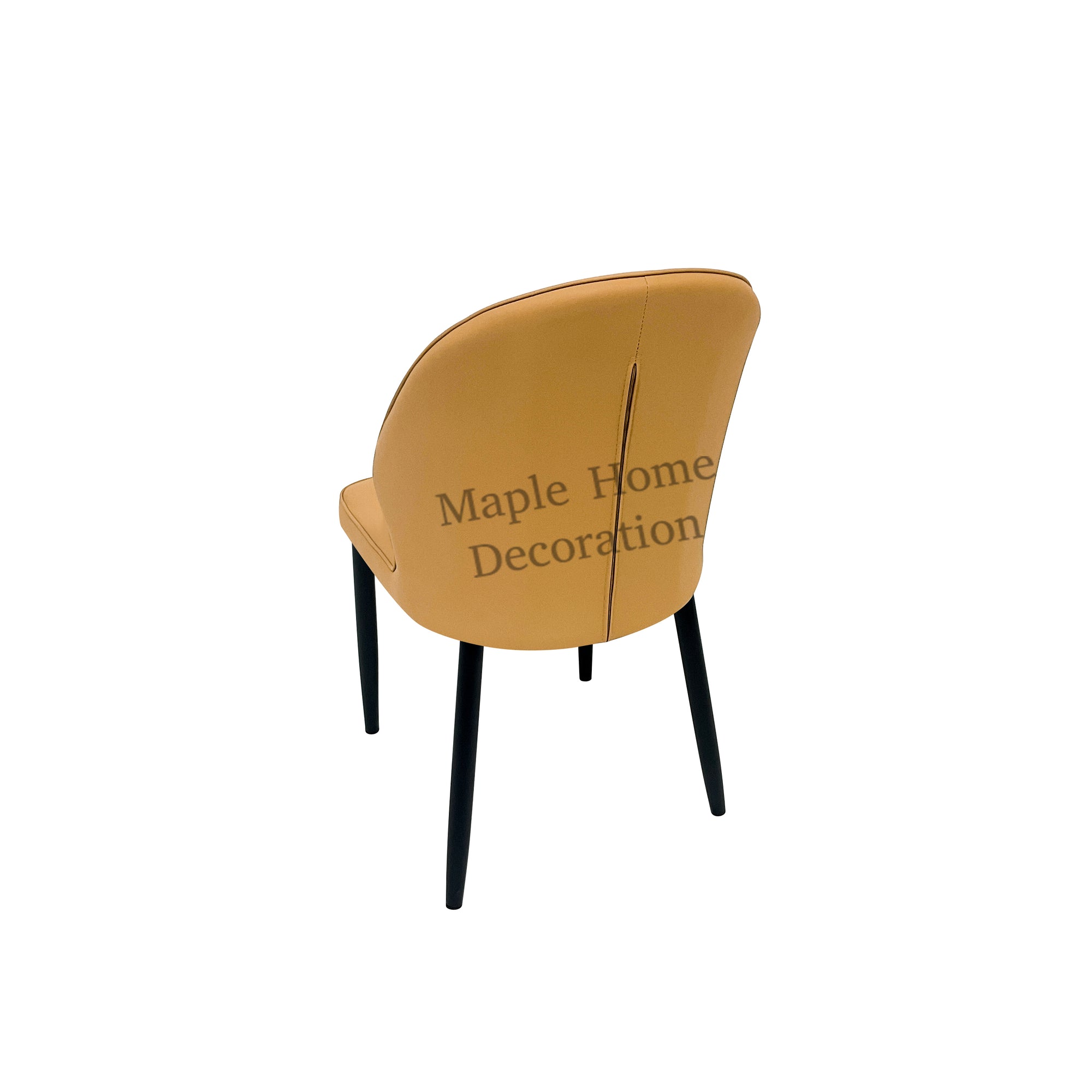 Dining Chairs Velvet Cushion Seat Chair Stainless Steel Golden Legs Dining Room Chair