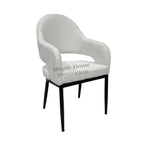 Dining Chairs Velvet Cushion Seat Chair Stainless Steel Golden Legs Dining Room Chair