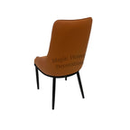 Dining Chairs Velvet Cushion Seat Chair Stainless Steel Golden Legs Dining Room Chair