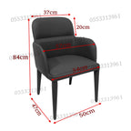 Dining Chairs Velvet Cushion Seat Chair Stainless Steel Golden Legs Dining Room Chair