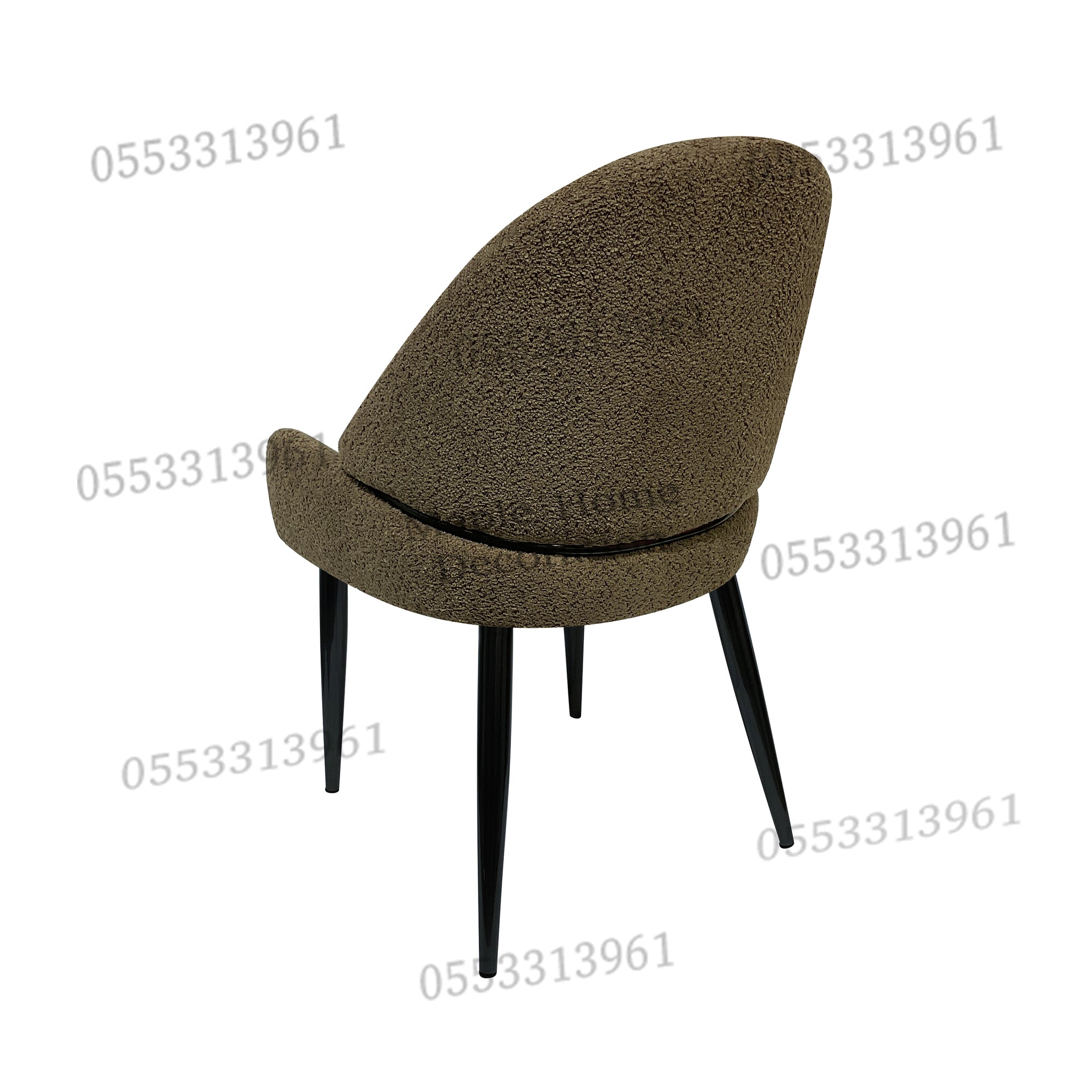 Dining Chairs Velvet Cushion Seat Chair Stainless Steel Golden Legs Dining Room Chair