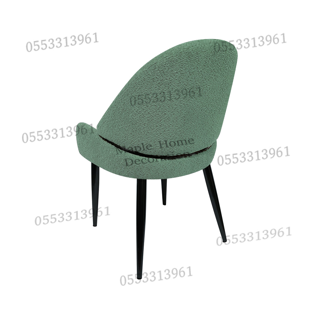 Dining Chairs Velvet Cushion Seat Chair Stainless Steel Golden Legs Dining Room Chair