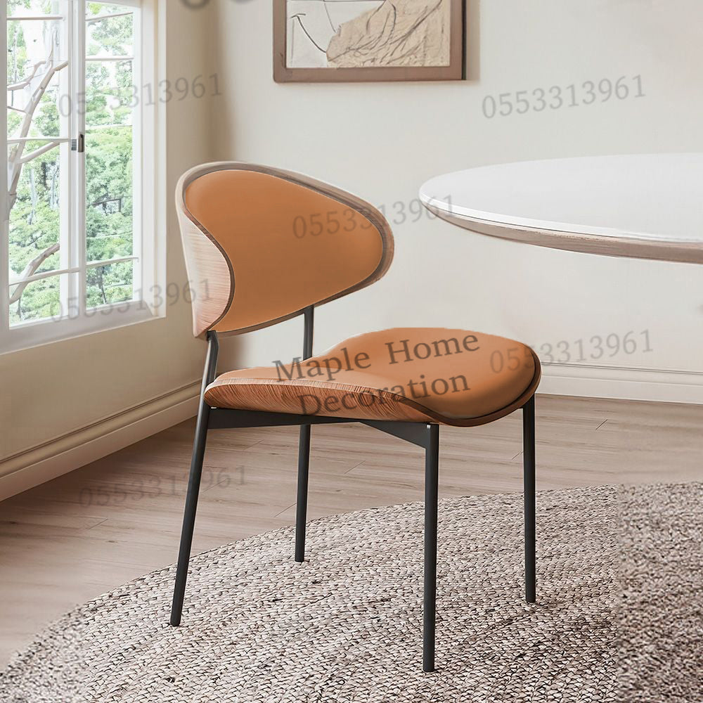 Dining Chairs Velvet Cushion Seat Chair Stainless Steel Golden Legs Dining Room Chair