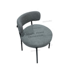 Dining Chairs Velvet Cushion Seat Chair Stainless Steel Golden Legs Dining Room Chair