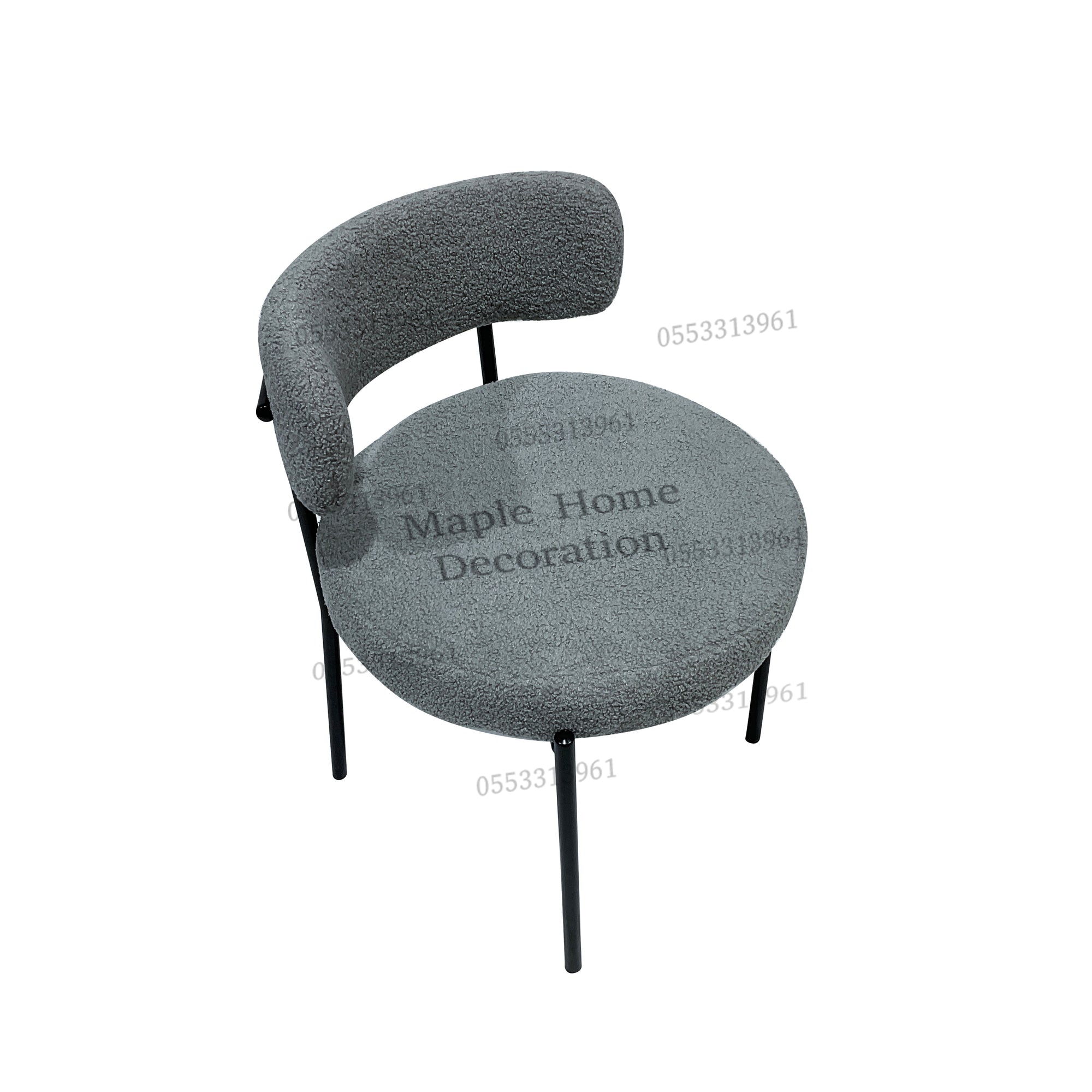 Dining Chairs Velvet Cushion Seat Chair Stainless Steel Golden Legs Dining Room Chair
