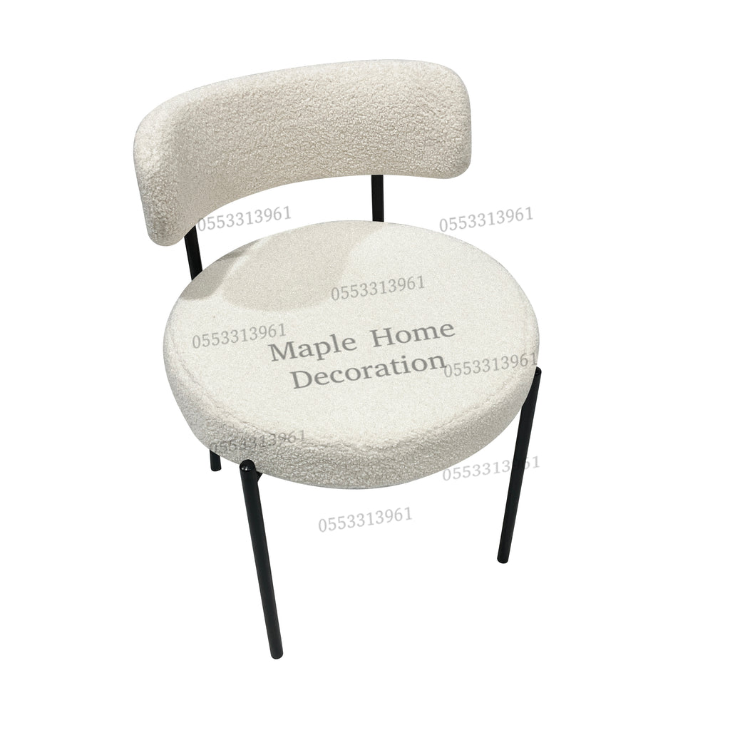 Dining Chairs Velvet Cushion Seat Chair Stainless Steel Golden Legs Dining Room Chair