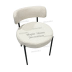 Dining Chairs Velvet Cushion Seat Chair Stainless Steel Golden Legs Dining Room Chair