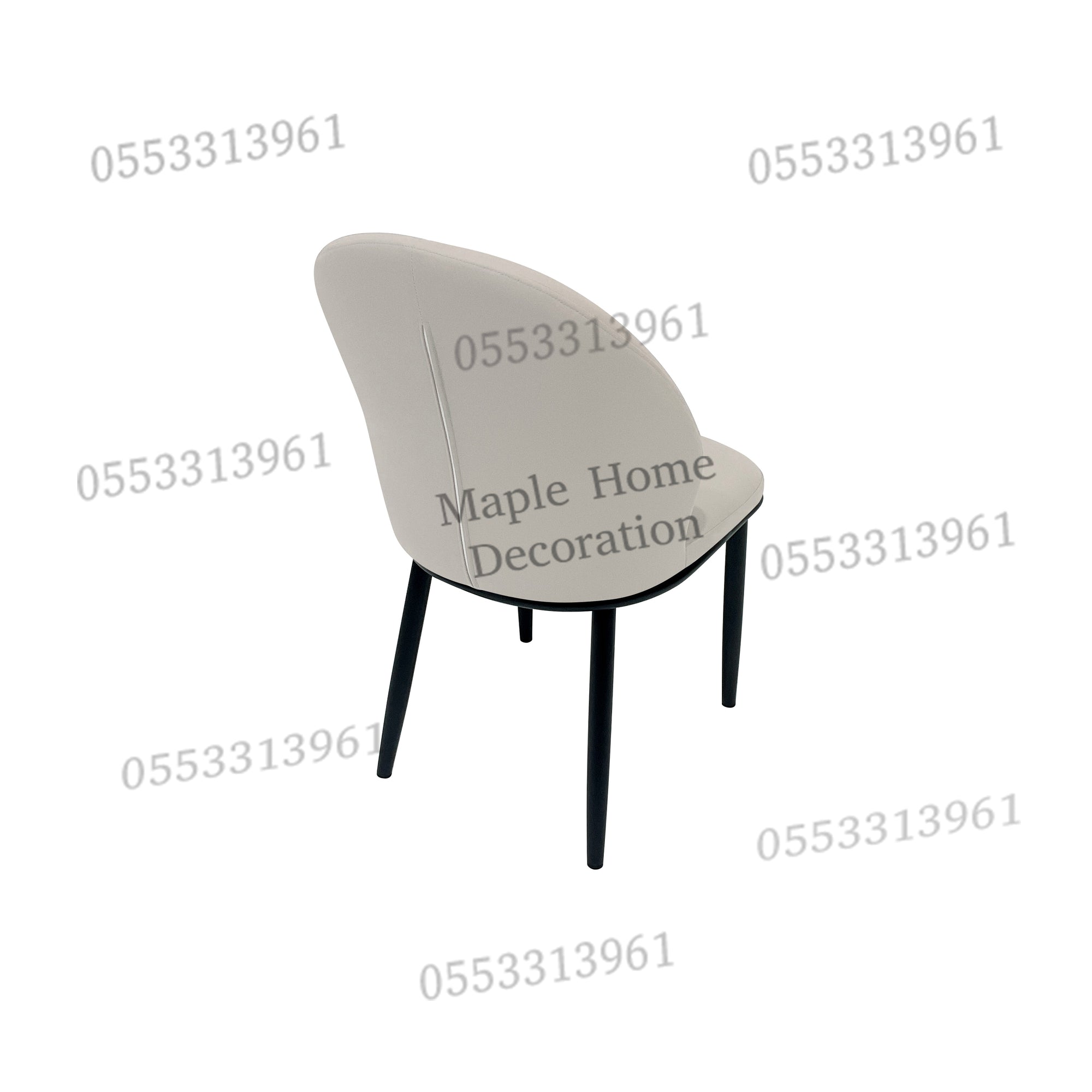 Dining Chairs Velvet Cushion Seat Chair Stainless Steel Golden Legs Dining Room Chair