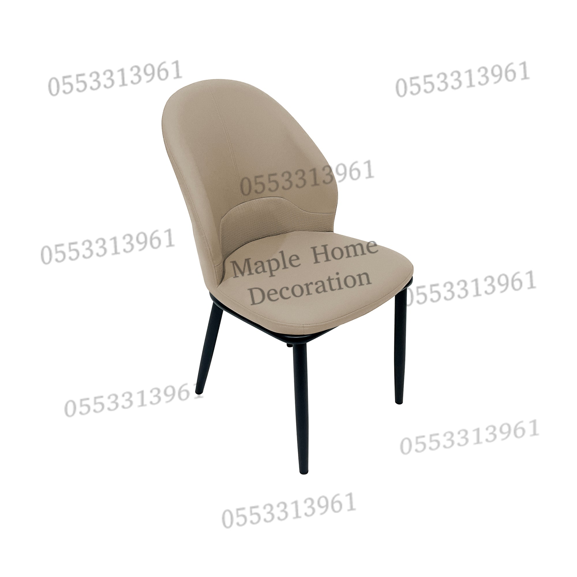 Dining Chairs Velvet Cushion Seat Chair Stainless Steel Golden Legs Dining Room Chair