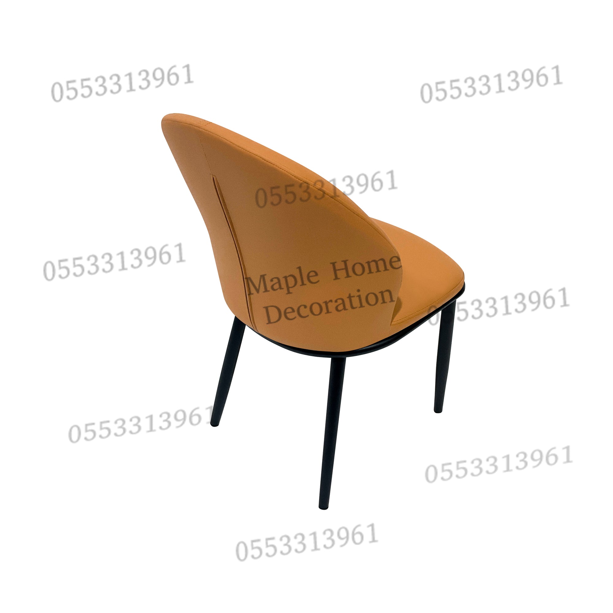 Dining Chairs Velvet Cushion Seat Chair Stainless Steel Golden Legs Dining Room Chair