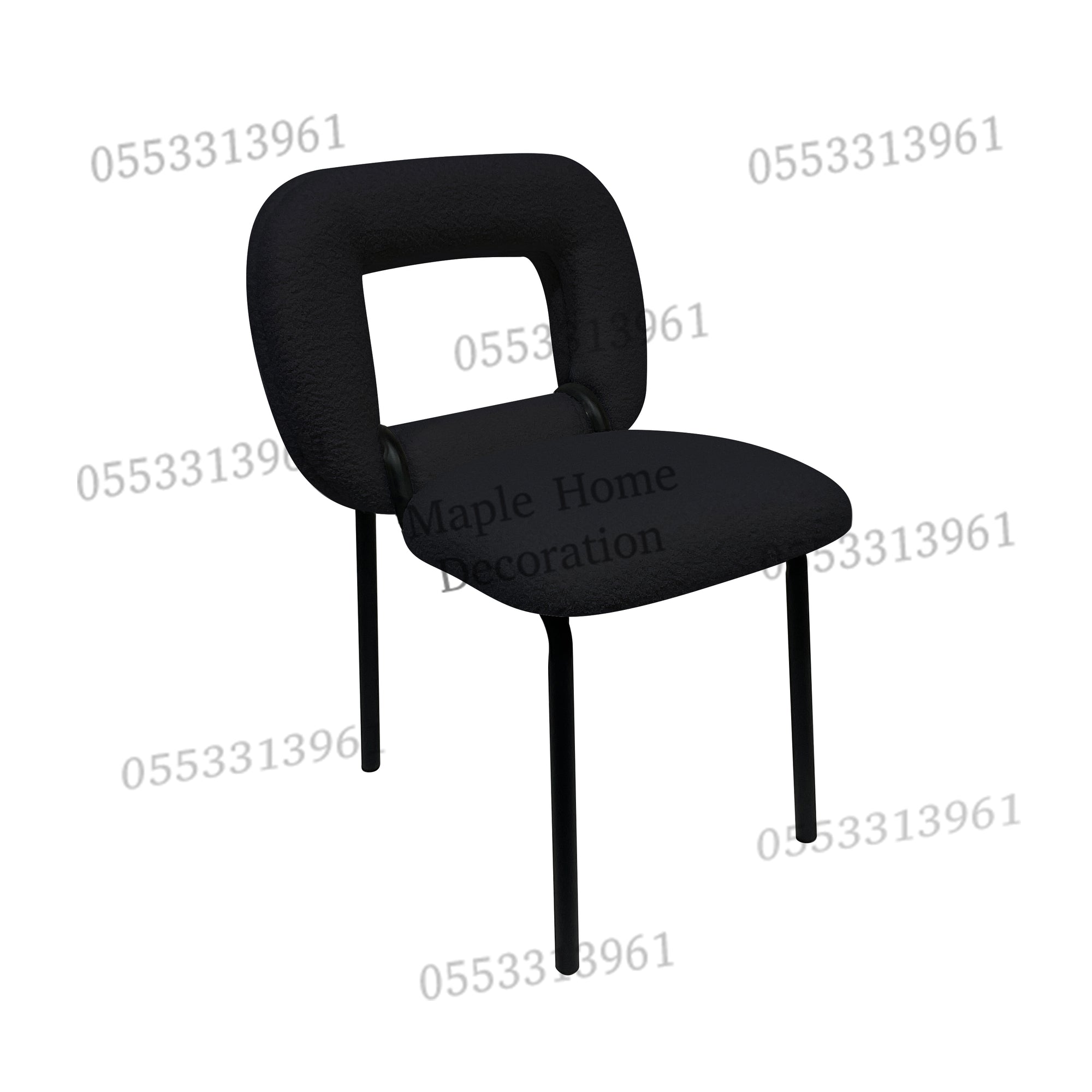 Dining Chairs Velvet Cushion Seat Chair Stainless Steel Golden Legs Dining Room Chair
