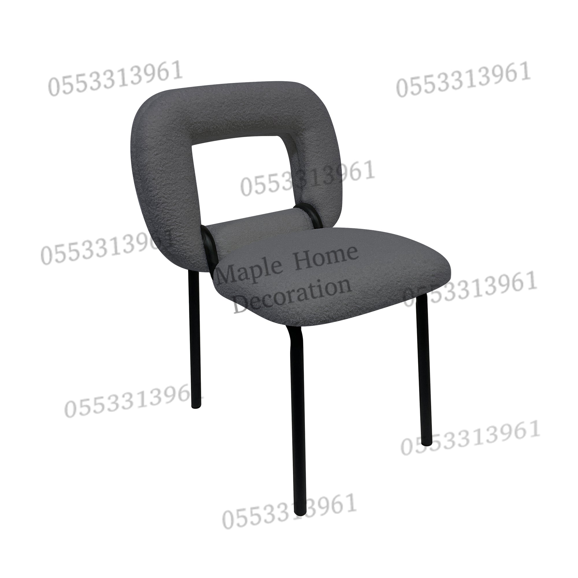 Dining Chairs Velvet Cushion Seat Chair Stainless Steel Golden Legs Dining Room Chair