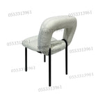 Dining Chairs Velvet Cushion Seat Chair Stainless Steel Golden Legs Dining Room Chair
