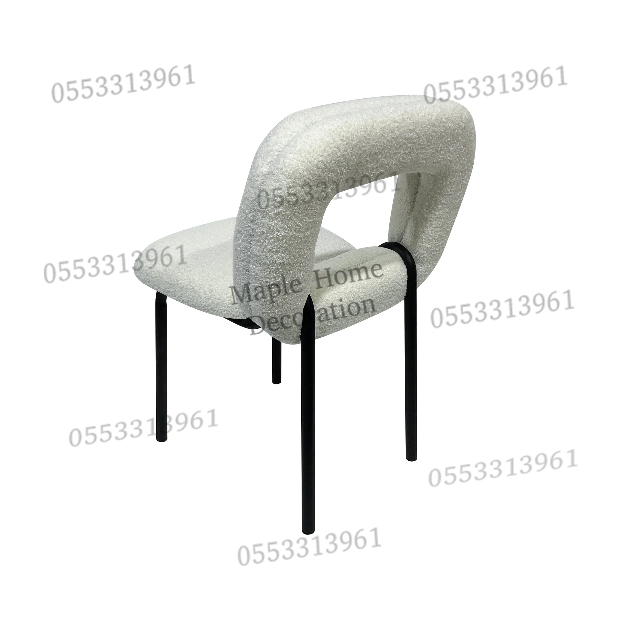Dining Chairs Velvet Cushion Seat Chair Stainless Steel Golden Legs Dining Room Chair