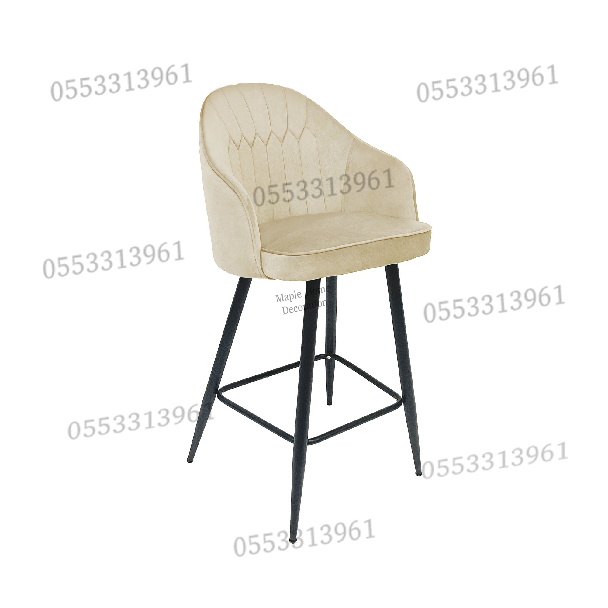 High Bar Stool 75cm Legs Stable Stylish Seating