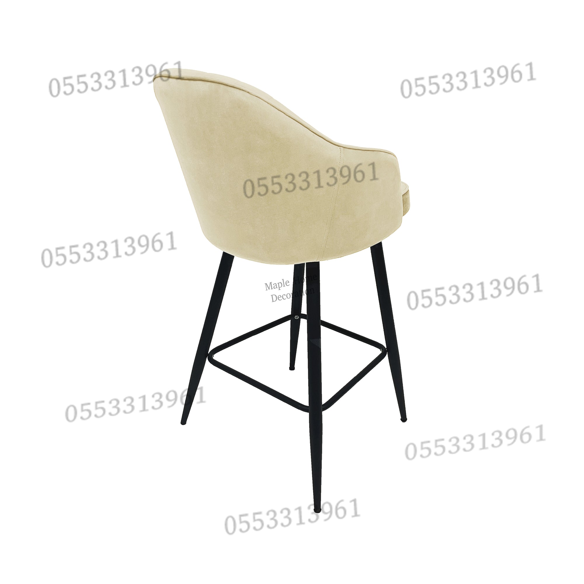 High Bar Stool 75cm Legs Stable Stylish Seating