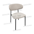 Dining Chairs Velvet Cushion Seat Chair Stainless Steel Golden Legs Dining Room Chair