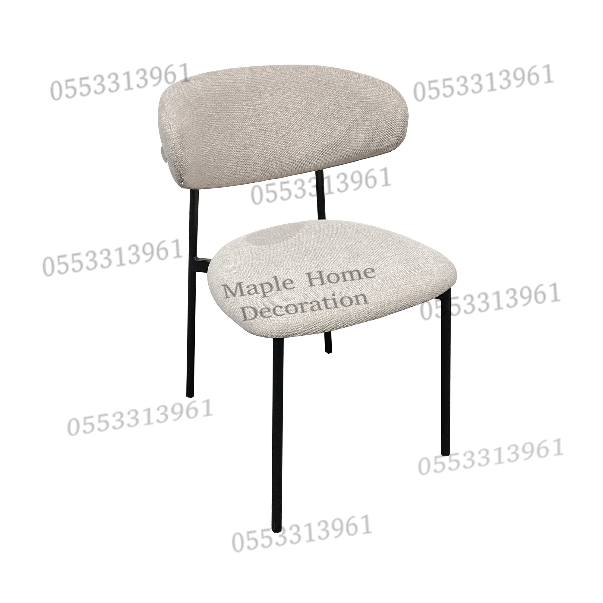 Dining Chairs Velvet Cushion Seat Chair Stainless Steel Golden Legs Dining Room Chair