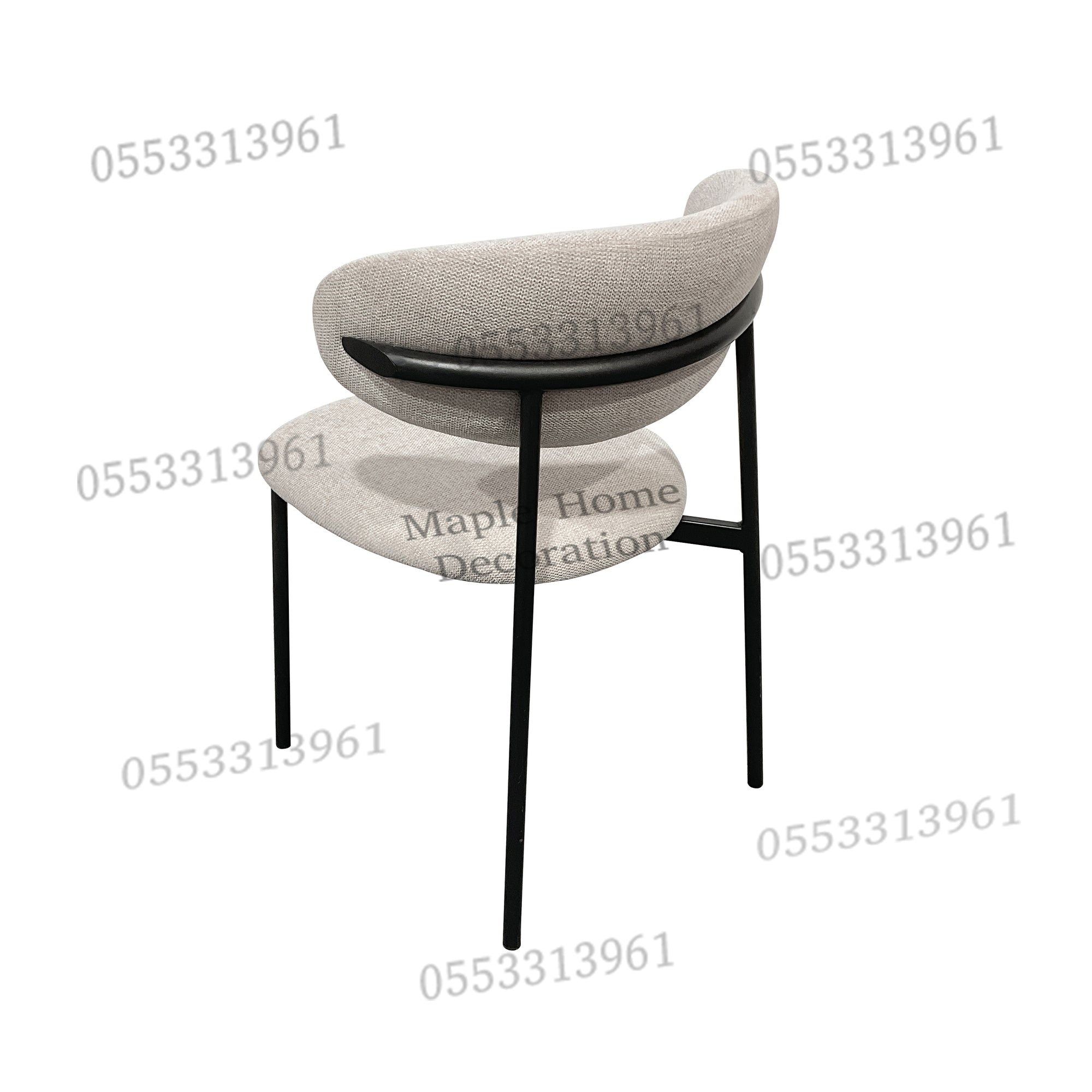 Dining Chairs Velvet Cushion Seat Chair Stainless Steel Golden Legs Dining Room Chair