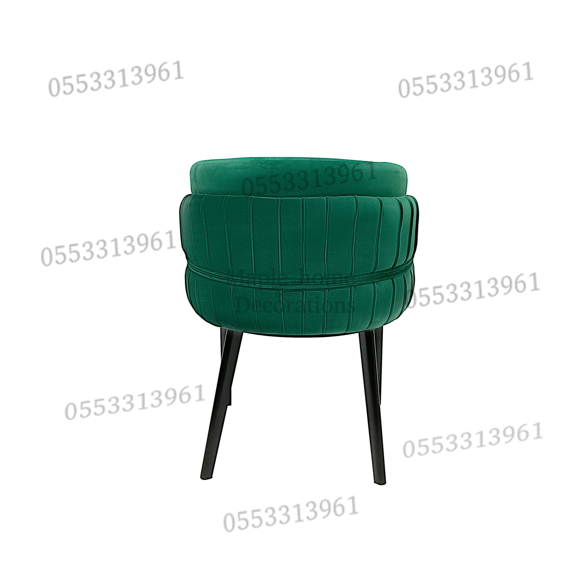 Dining Chairs Velvet Cushion Seat Chair Stainless Steel Golden Legs Dining Room Chair
