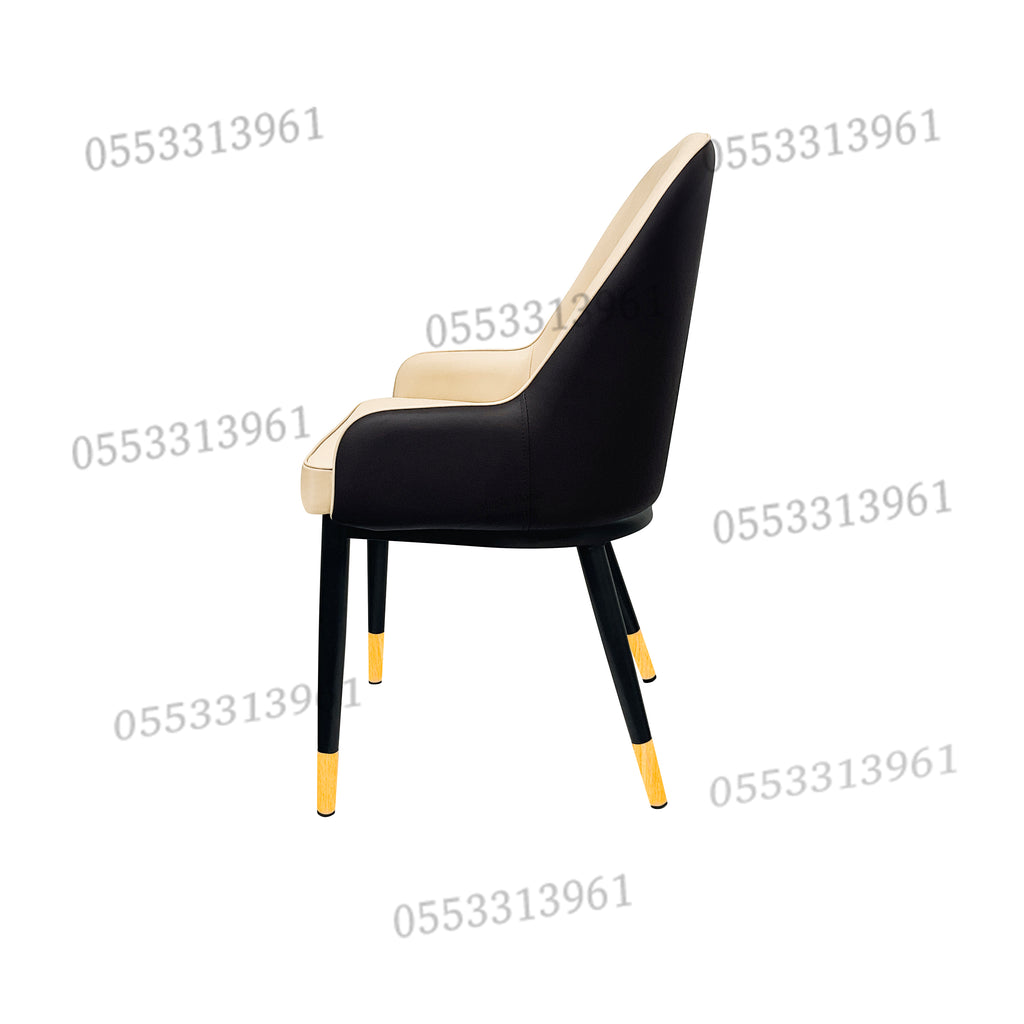 Dining Chairs Velvet Cushion Seat Chair Stainless Steel Golden Legs Dining Room Chair