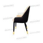 Dining Chairs Velvet Cushion Seat Chair Stainless Steel Golden Legs Dining Room Chair