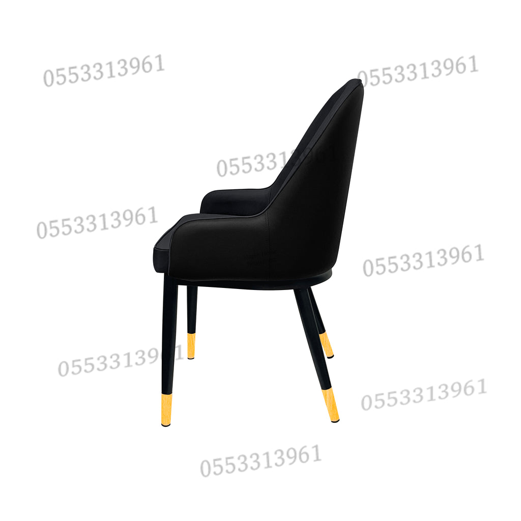 Dining Chairs Velvet Cushion Seat Chair Stainless Steel Golden Legs Dining Room Chair