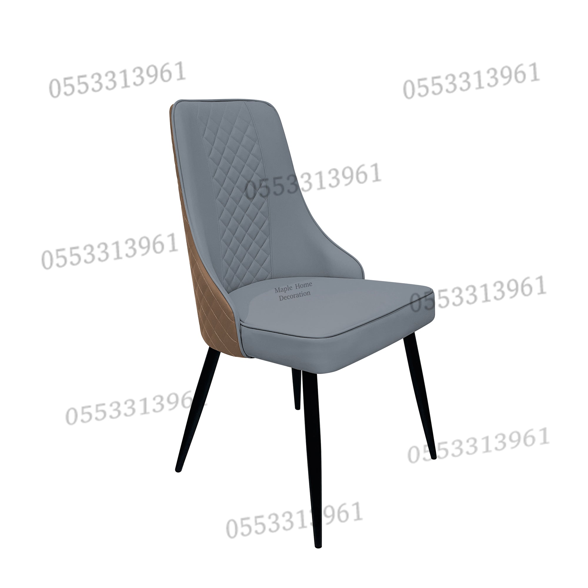 Dining Chairs Velvet Cushion Seat Chair Stainless Steel Golden Legs Dining Room Chair