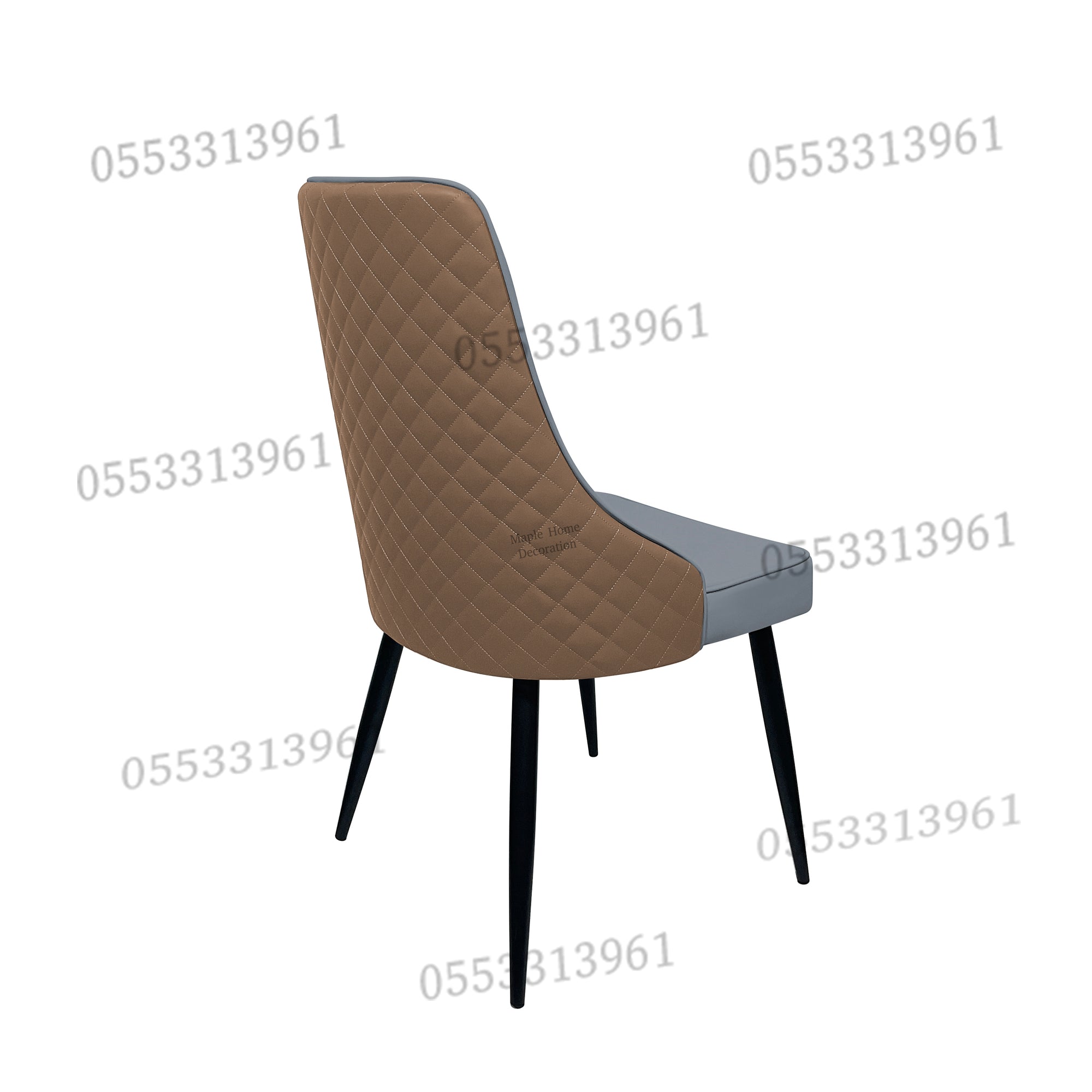 Dining Chairs Velvet Cushion Seat Chair Stainless Steel Golden Legs Dining Room Chair