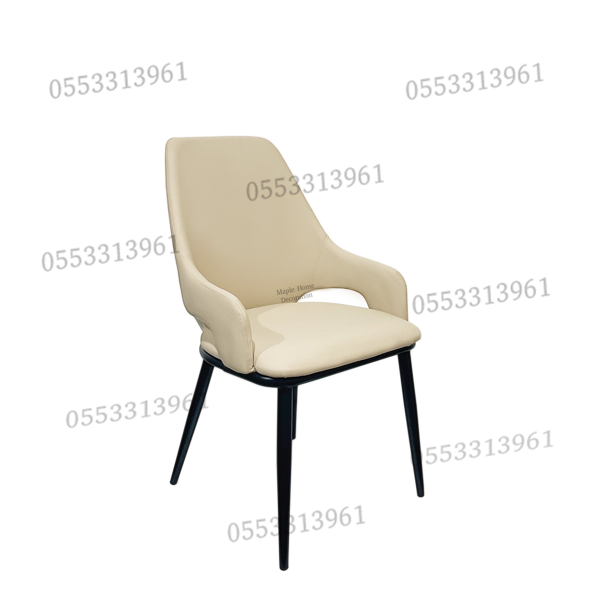 Dining Chairs Velvet Cushion Seat Chair Stainless Steel Golden Legs Dining Room Chair