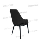 Dining Chairs Velvet Cushion Seat Chair Stainless Steel Golden Legs Dining Room Chair