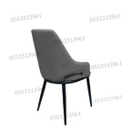 Dining Chairs Velvet Cushion Seat Chair Stainless Steel Golden Legs Dining Room Chair