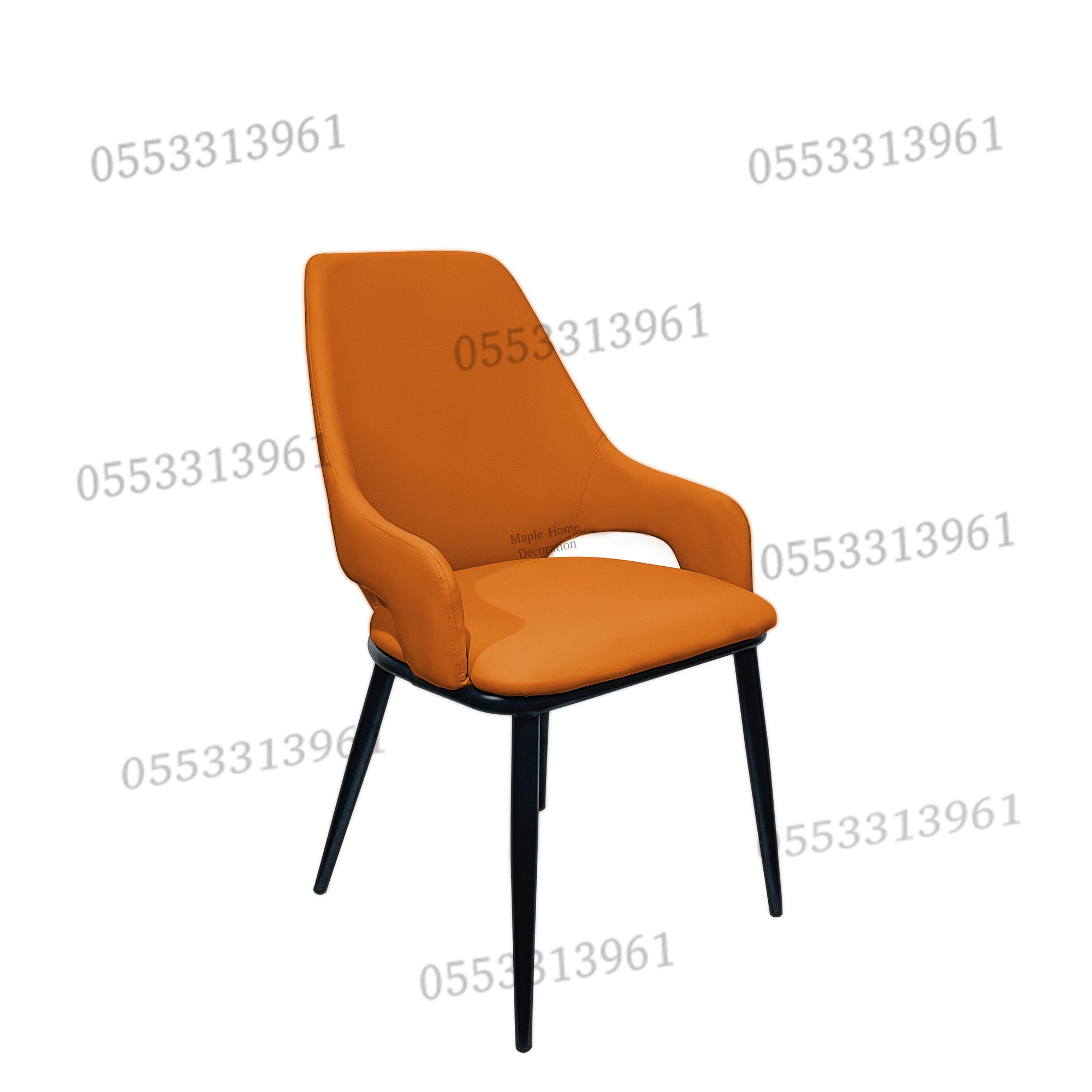 Dining Chairs Velvet Cushion Seat Chair Stainless Steel Golden Legs Dining Room Chair