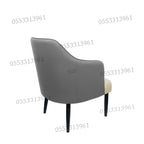Dining Chairs Velvet Cushion Seat Chair Stainless Steel Golden Legs Dining Room Chair