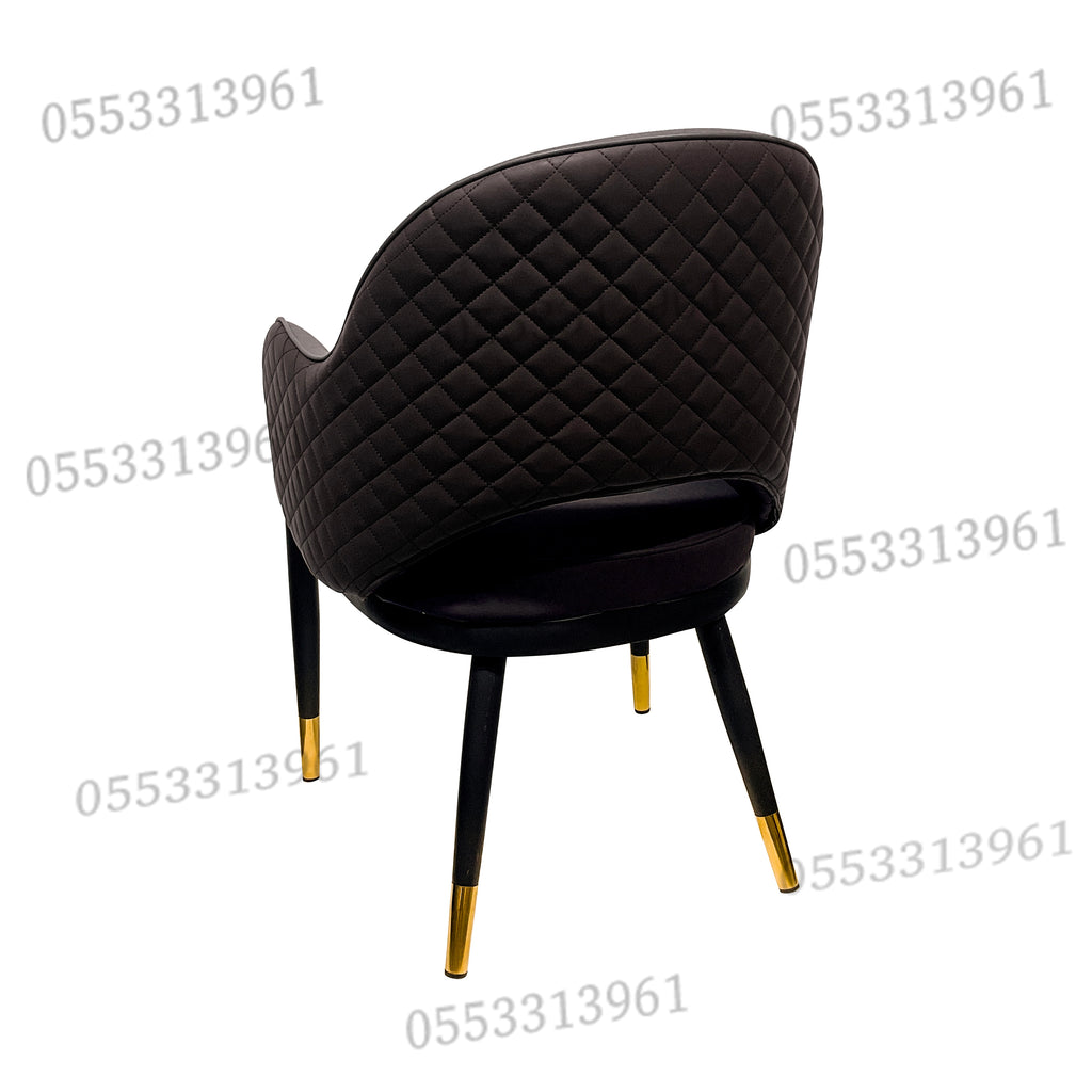 Dining Chairs Velvet Cushion Seat Chair Stainless Steel Golden Legs Dining Room Chair