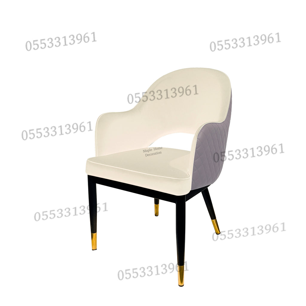 Dining Chairs Velvet Cushion Seat Chair Stainless Steel Golden Legs Dining Room Chair