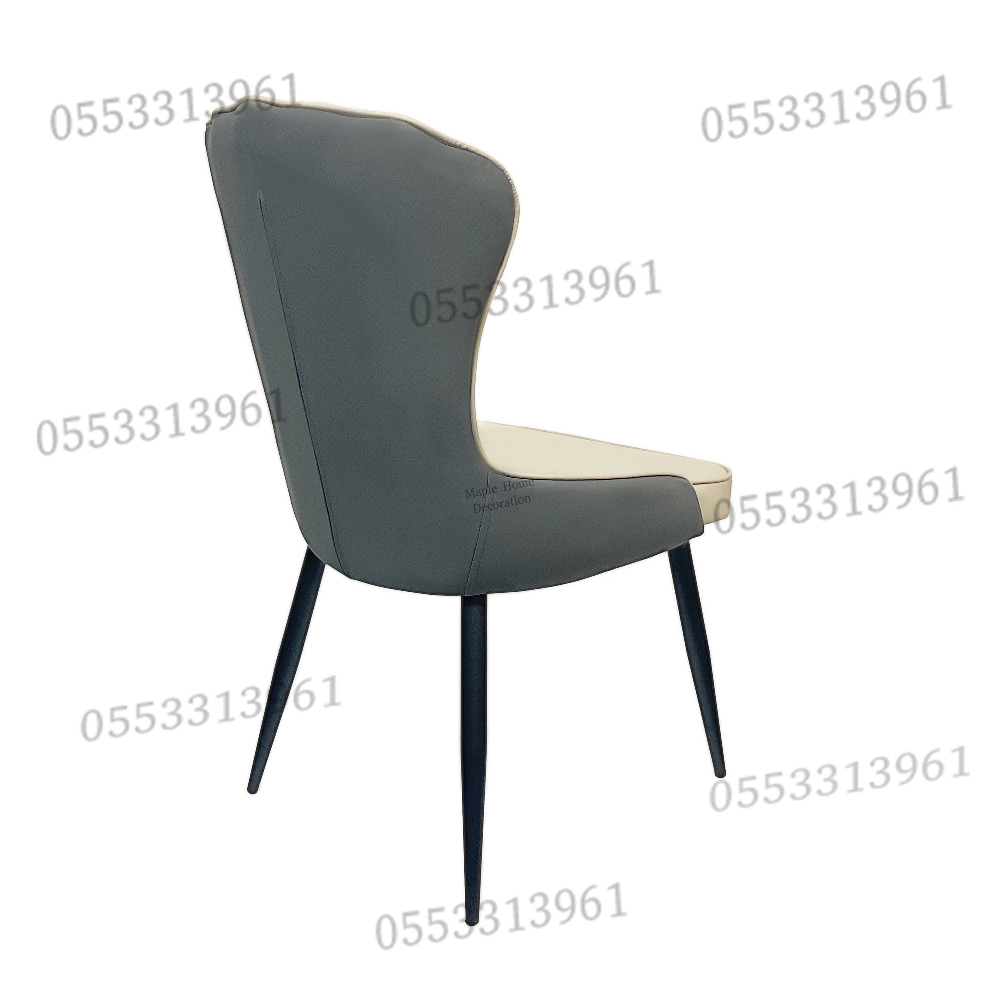 Dining Chairs Velvet Cushion Seat Chair Stainless Steel Golden Legs Dining Room Chair