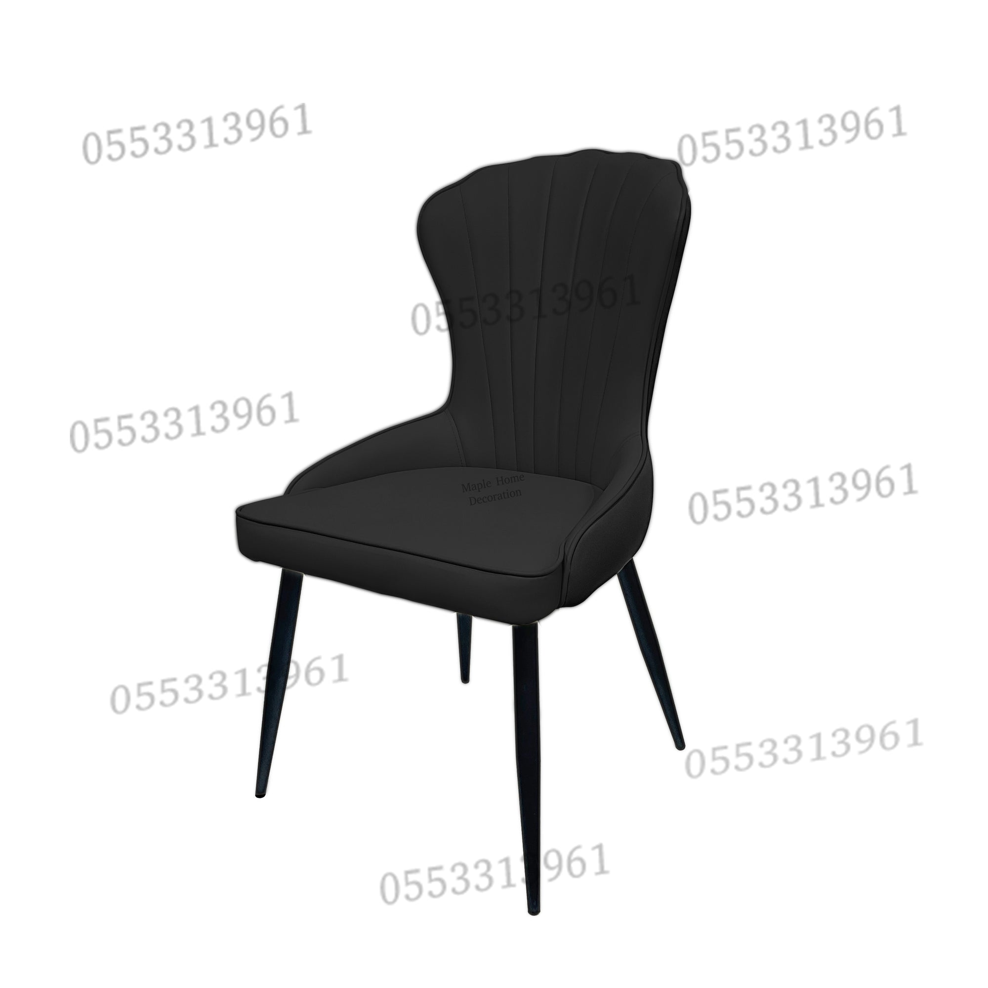 Dining Chairs Velvet Cushion Seat Chair Stainless Steel Golden Legs Dining Room Chair